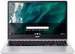 Acer Chromebook 315 CB315-4H 15.6" FHD (Celeron Dual Core-N4500/4GB/64GB Unitate flash/Chrome OS) Pure Silver