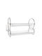 Verk Group Metallic Silver Sink Strainer 55x24x37.5cm
