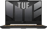 Asus TUF Gaming F15 FX507ZC4-HN291 15.6" FHD 144Hz (i5-12500H/16GB/512GB SSD/GeForce RTX 3050/No OS) Mecha Gray