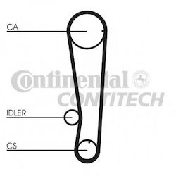 Timing Belt Kit Hyundai Lantra I J-1 Contitech Ct715k1