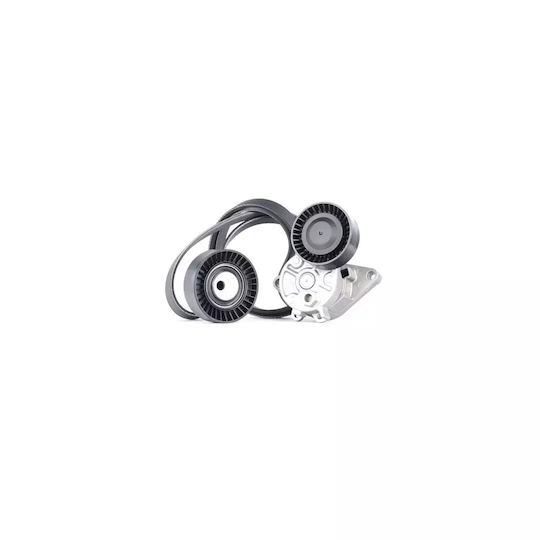 Set Belt Drive Bmw 3 E46 Contitech 6pk1538k1