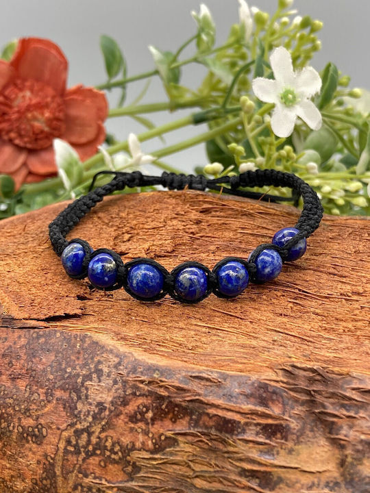 Lapis Lazuli Beaded Bracelet