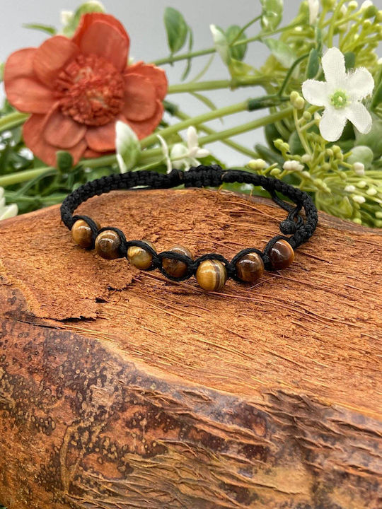 Tiger Eye Perlenarmband