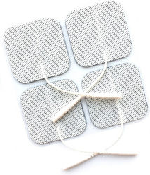 Aufkleber Tens Medizinische Elektrode Physiotherapie M4xP4cm Top-rank 4 Stück