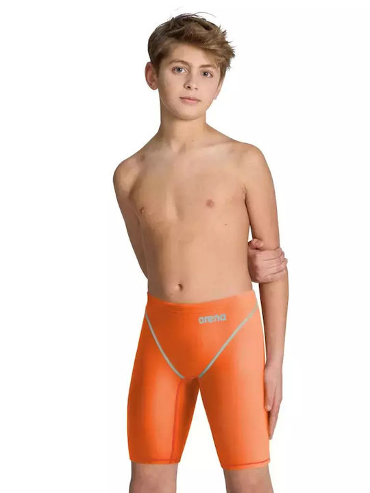 Arena Kinder Badebekleidung Badeshorts Powerskin St Next Jammer Orange