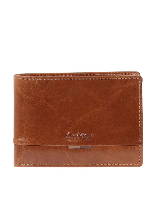 Lavor Кожен Мъжки Портфейл с RFID Конияк