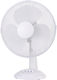 Budget BTF-30N Tischventilator 40W Lüfterdurchmesser 30cm Weiß