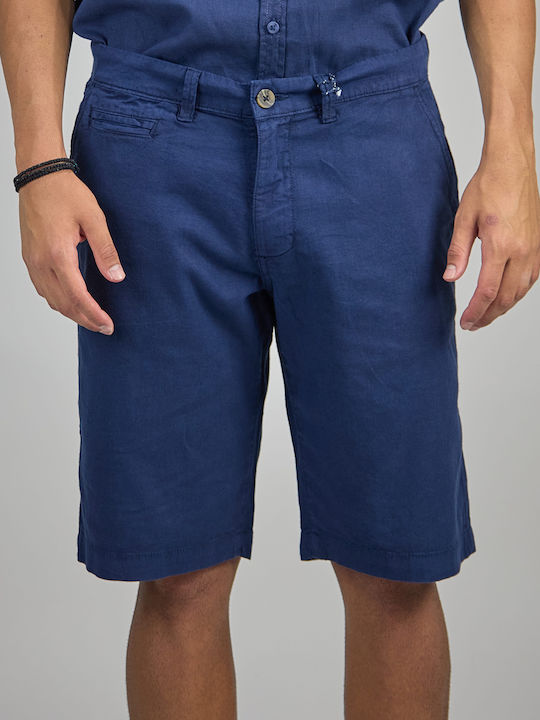Explorer Șort pentru Bărbați Chino Dark Blue