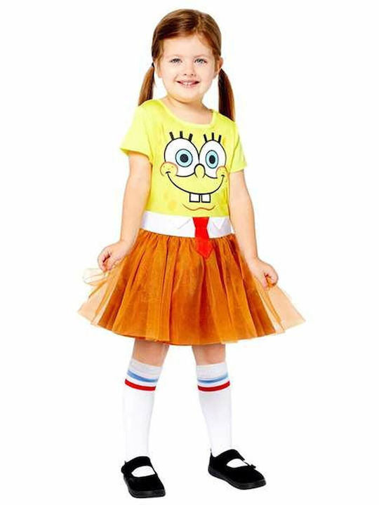 Kids Carnival Costume Spongebob 2 Pieces