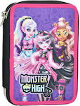 Gim Κασετίνα Διπλή Γεμάτη Monster High