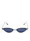 AV Sunglasses Willow Γυναικεία Γυαλιά Ηλίου με Μπλε Μεταλλικό Σκελετό και Μπλε Φακό