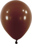 Latex Balloons 5'' Chocolate Everts 100 Pieces Chocolate