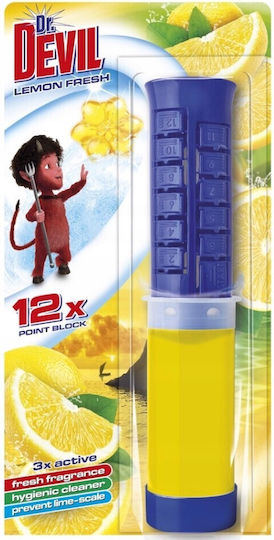 Gel de toaletă cu parfum de lămâie Devil, flacon de 75 ml