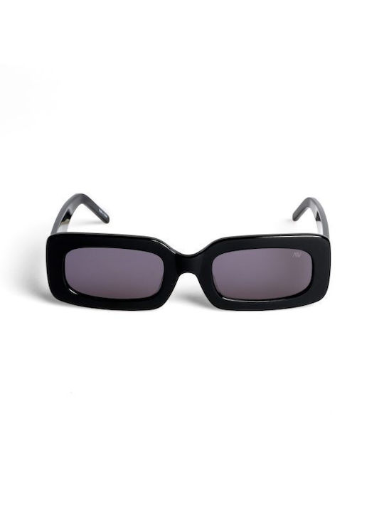AV Sunglasses Camille Sonnenbrillen mit Schwarz Rahmen und Schwarz Linse