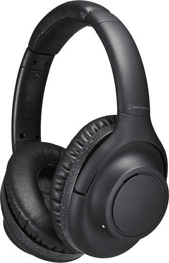 Audio Technica ATH-S300BT Wireless / Wired Over Ear Headphones with 90 hours of Operation and Quick Charge Black
