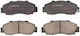 Brake Pads Honda Hr-v Gh Abe C14032abe