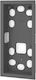 Aco Cdn-r-s-al St Cdn Kleiner Einbau-Rahmen aus Aluminium
