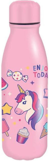 Kids Aluminum Water Bottle 550ml Unicorn Must