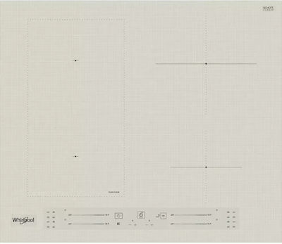 Whirlpool WL S2760 BF/S Επαγωγική Εστία Αυτόνομη 59x51εκ.