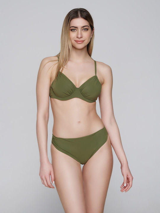 Luna Sense Bikinihosen Olive