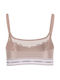 Guess Women's Bralette Bra Mauve