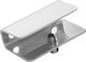 Karag Mensole Eckregal Metallisch in Gray Farbe...