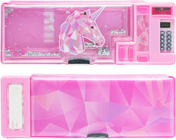 Children's Retro Plus Water Pencil Case Computer Sparkling Unicorn 26x9x3cm Yolo