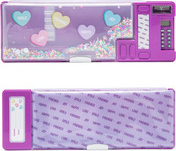 Children's Retro Computer Case Hearts Sprinkles 26x9x3cm Yolo