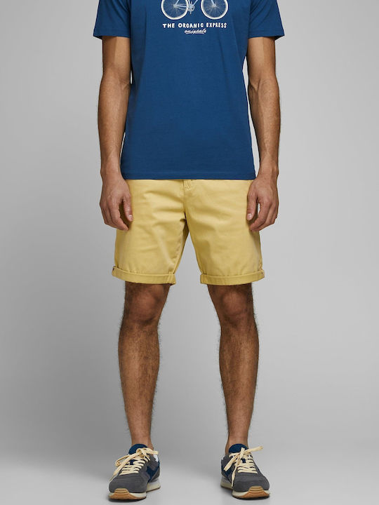 Jack & Jones Herrenshorts ochre