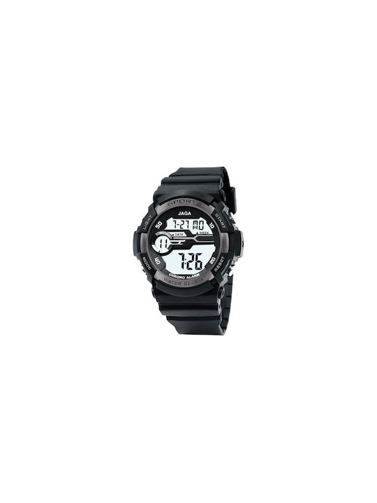 Jaga M117x Digital Watch Battery with Black Rub...