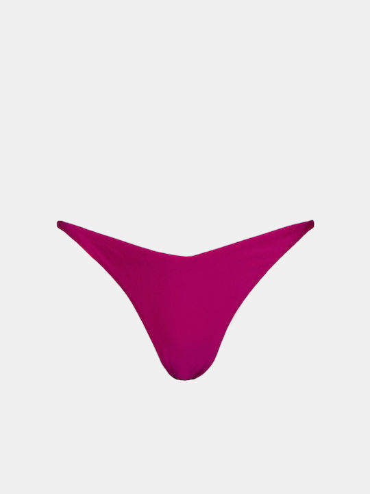 Rock Club Bikini Slip Magenta