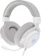 Genesis Over Ear Gaming Headset with Connection USB White