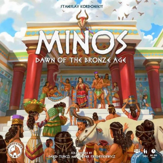 Настолна игра Minos: Dawn Of The Bronze Age за 1-4 играчи 14+ години (EN) Board & Dice