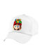 Koupakoupa Παιδικό Καπέλο Υφασμάτινο Super Mario Λευκό
