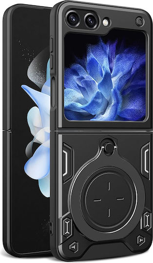 Techsuit Camguard Pro Back Cover Μεταλλικό Μαύρο (Galaxy Z Flip5)