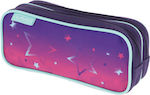 Herlitz Empty Pencil Case 2 Compartments Stars