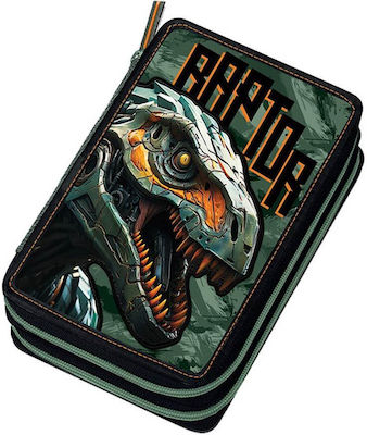 Double Filled Pencil Case Dinosaur 241333 Graffiti