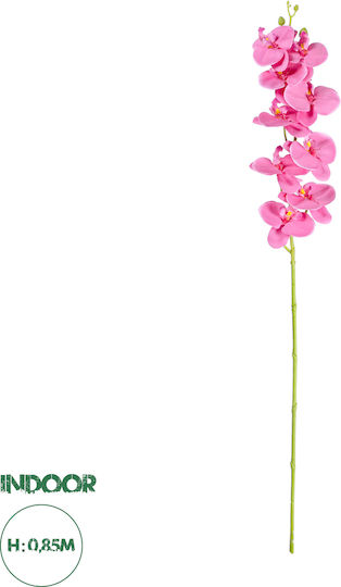 Dekorative künstliche Blume Orchidee Rosa 85cm GloboStar
