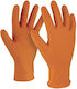Kapriol Super Grip Safety Gloves Orange Nitrile
