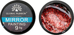 Global Fashion Mirror Painting 09 Gel Falsche N...