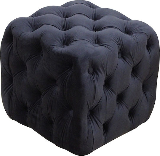 Scaune Camera de zi Tapițat cu Catifea Astra Black Velvet 45x45x45buc