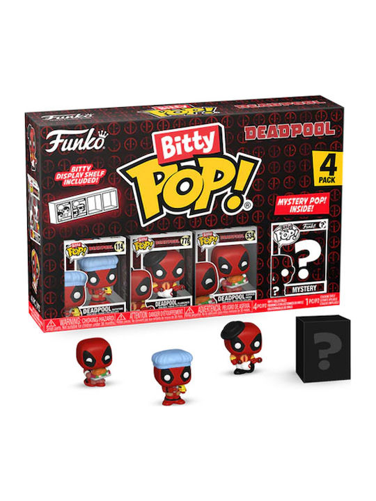 Funko Bitty Pop 4 Pack Deadpool Bathtime 84960