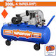 Wadfow Dreiphasig Luftkompressor 83dB mit Leistung 5.5hp und Lufttank 300Es WAP4R33