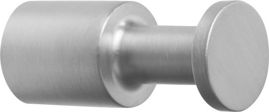 Karag Moderno Single Wall-Mounted Bathroom Hook ​1.6x1.6cm Silver