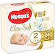 Huggies Klebeband-Windeln Elite Soft Nr. 2 für 4-6kg 24cm