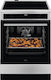 AEG Steambake 6000 Готварска печка 73лт с индукционни котлони Ш59.6см. Inox