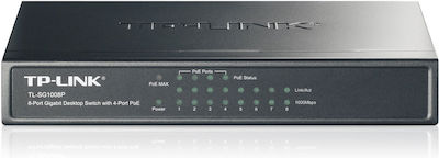 TP-LINK TL-SG1008P v3 Unverwaltet L2 PoE Switch mit 8 Ports Gigabit (1Gbps) Ethernet