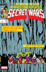 Τεύχος Κόμικ Marvel Super Heroes Secret Wars 4 Facsimile Edition Foil Variant Cover, Vol. 4 Facsimile edition foil var