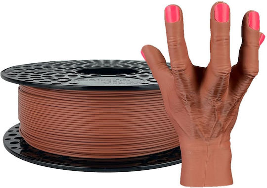 Azurefilm PLA 3D Printer Filament 1.75mm Καφέ 1kg 1τμχ (Spool)
