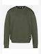 Schott Herren Sweatshirt Kaki